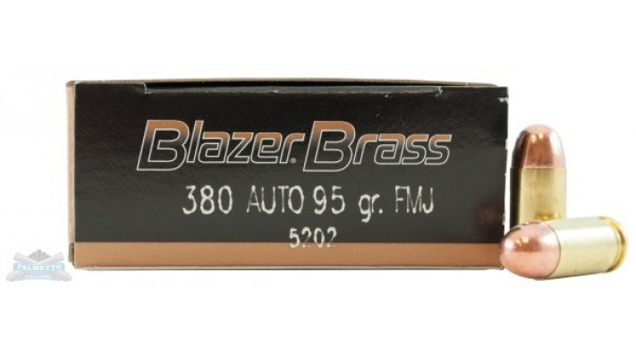 Blazer Brass 380 Auto FMJ 95gr